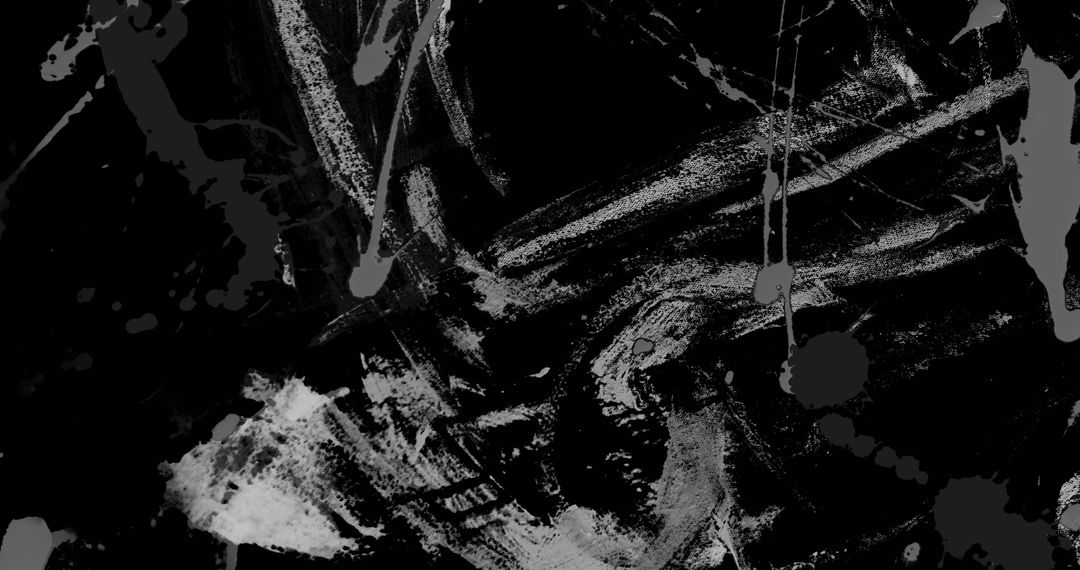 Dynamic Black and White Abstract Art with Texture