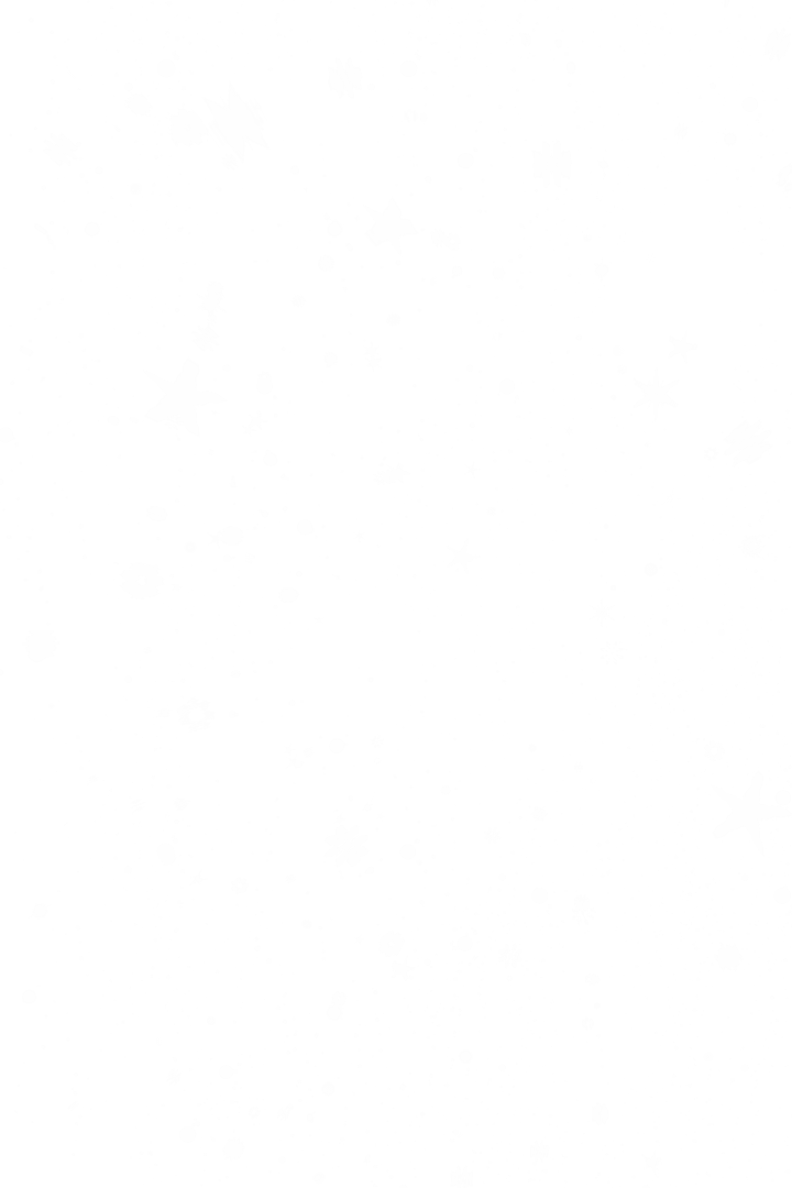 Snowflake pattern on transparent background for winter designs