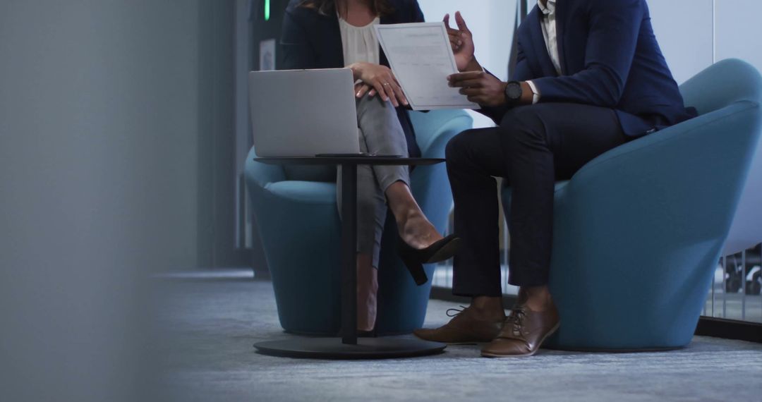 Diverse Colleagues Collaborating on Business Strategy