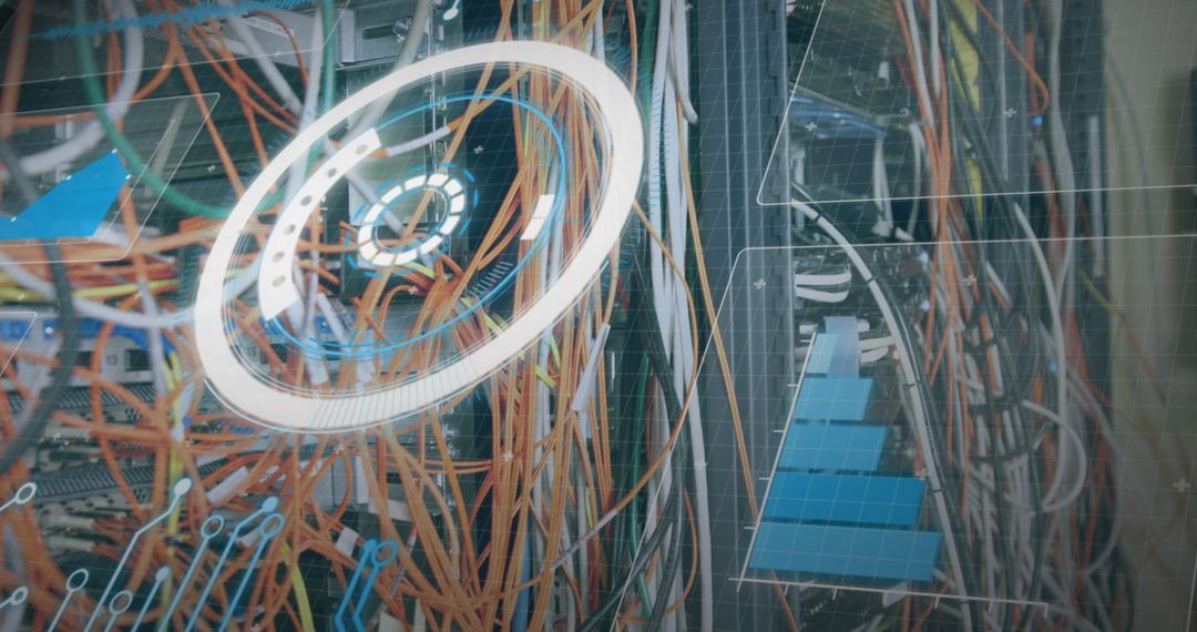 Engineer monitoring complex network data processing