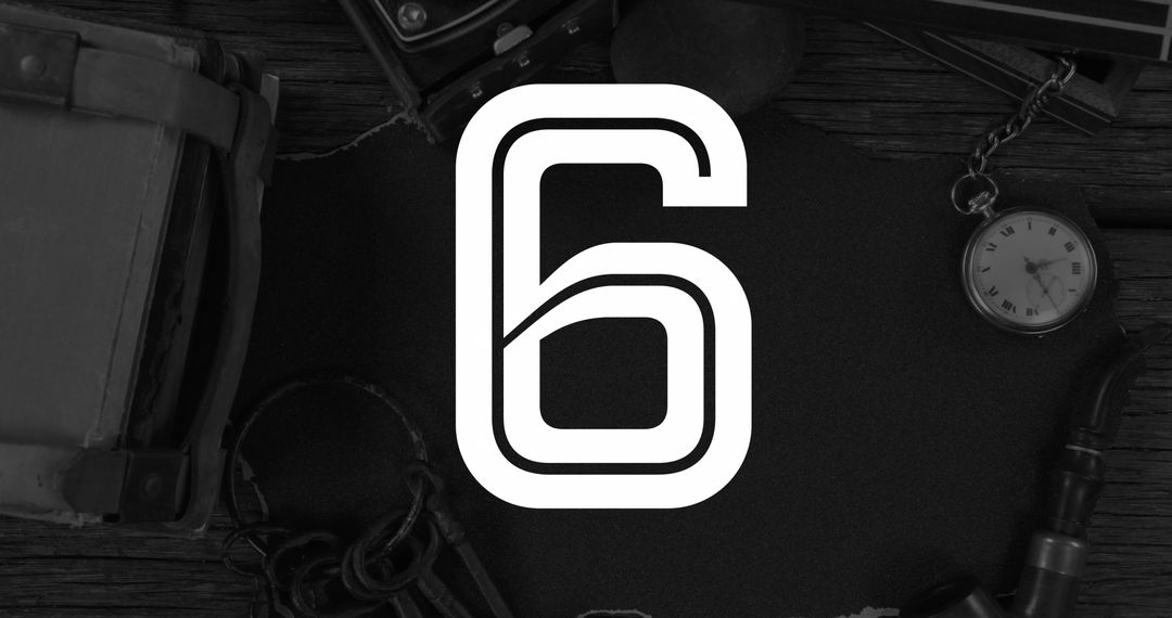 Collection of Travel Memorabilia with Number Six