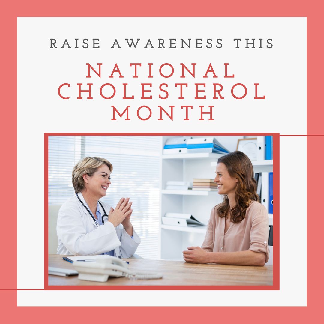 Doctor and Patient Discuss Health During National Cholesterol Month