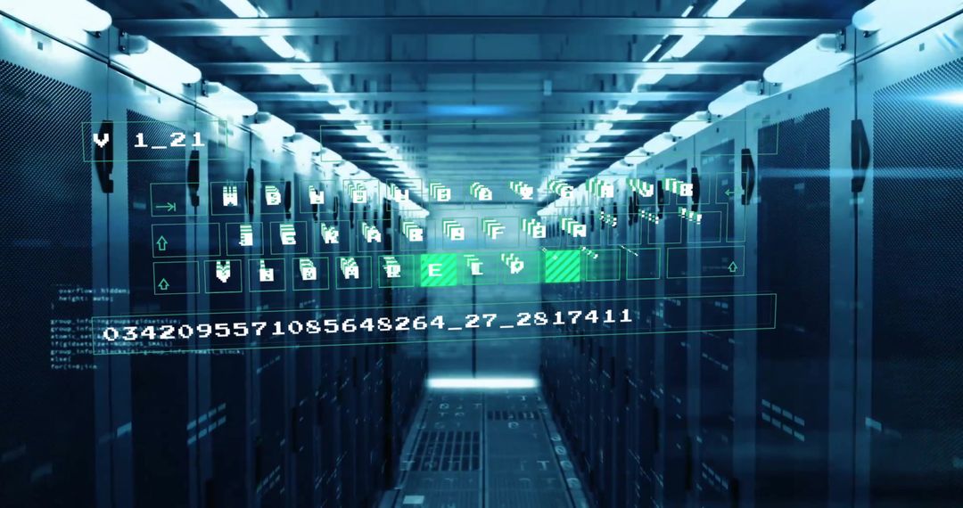 digital data flow in modern computer servers - Free Images, Stock Photos and Pictures on Pikwizard.com