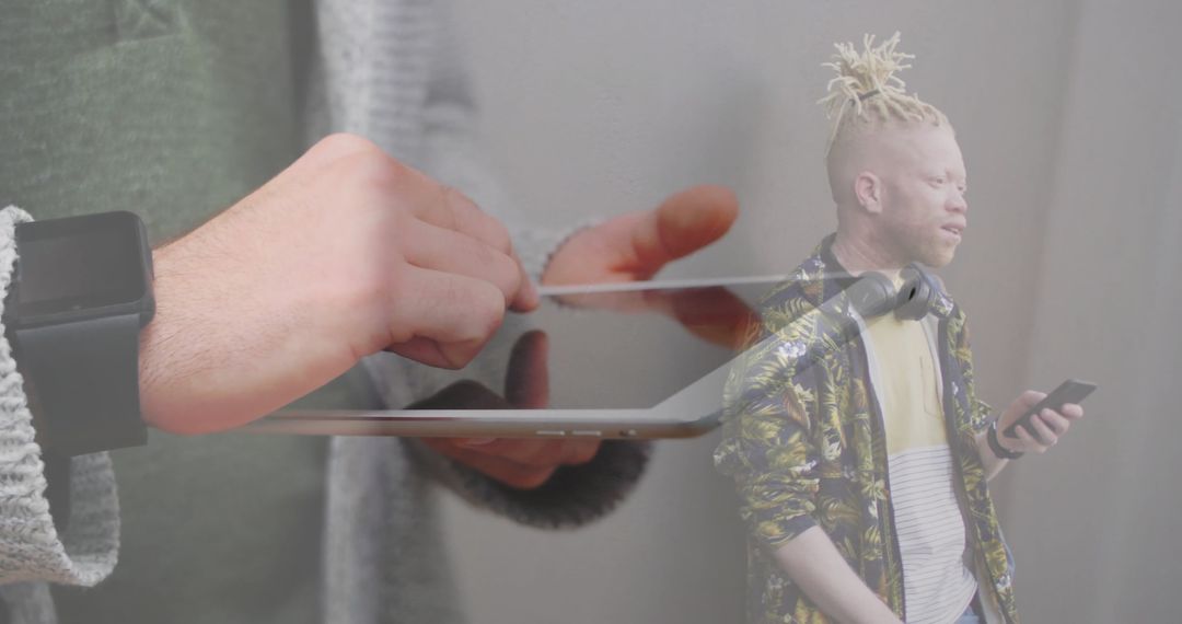 Modern Mobile Communication with Tablet and Smartphone