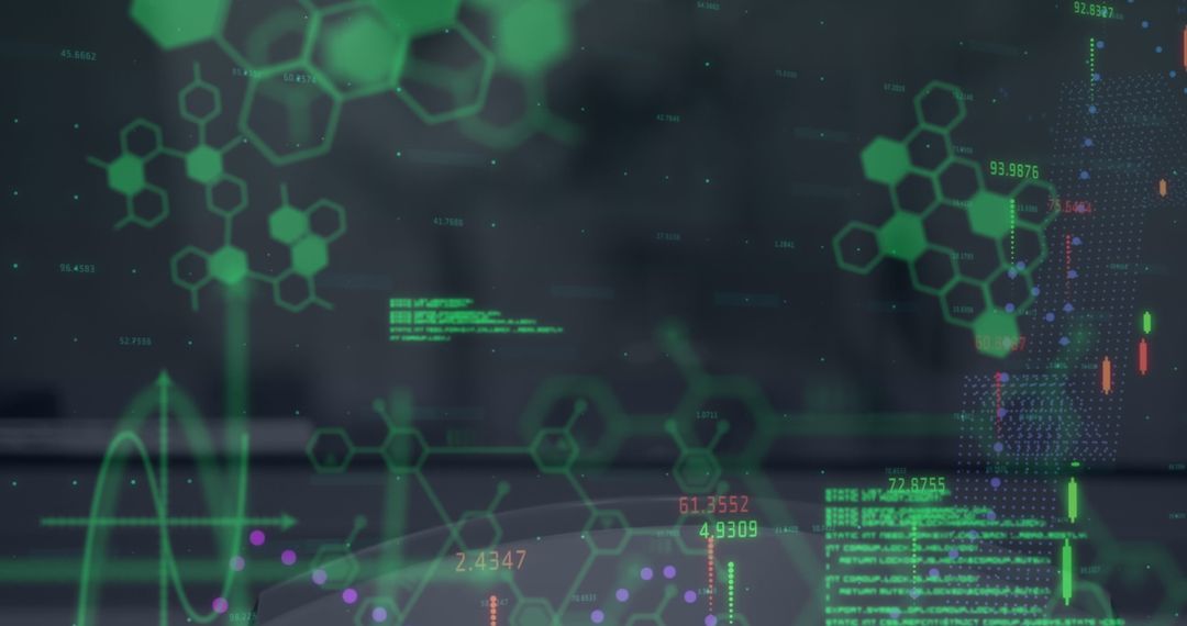 Digital Green Financial Data with Abstract Global Patterns