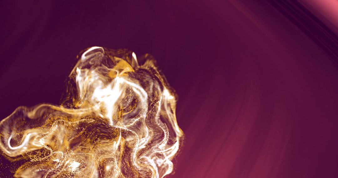 Abstract Wave Light Trails with Radiant Motion