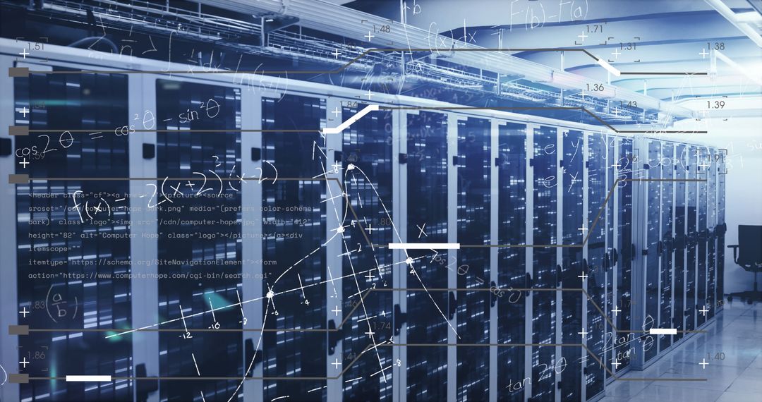 Data Processing and Analysis in Modern Server Room