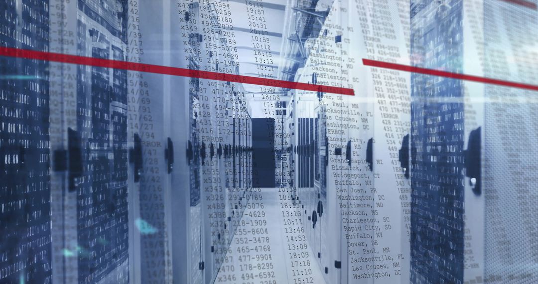 Virtual Data Processing Over Servers in a Global Connection Tech Environment