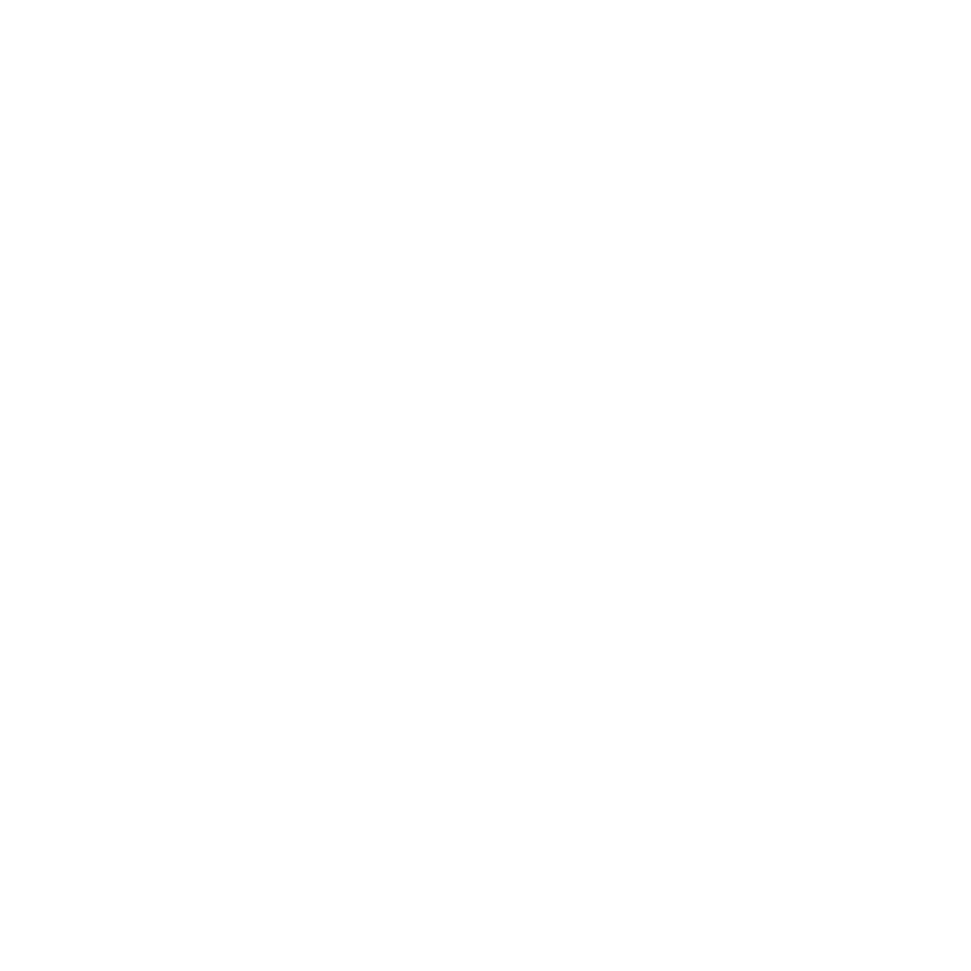 White Ribbon Banner on Transparent Background with Copy Space