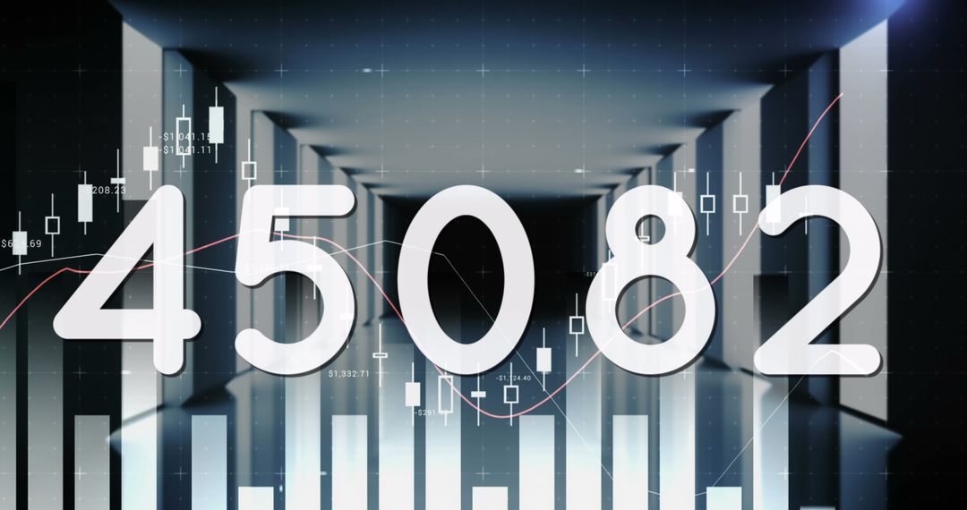 Digital Financial Analytics with Changing Number Display