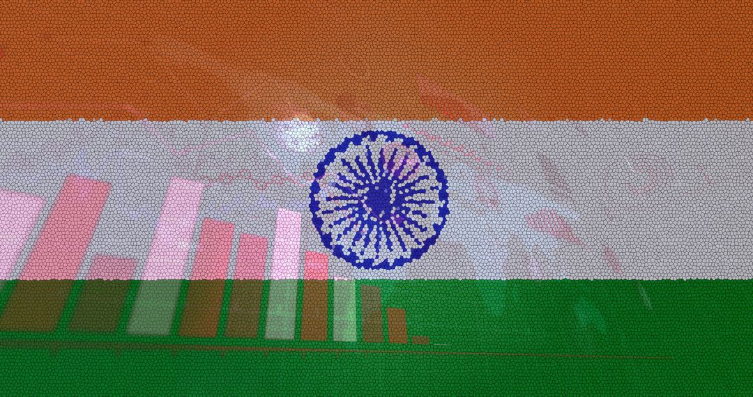 COVID-19 Impact Statistics Overlapping Indian Flag Healthcare Concept - Free Images, Stock Photos and Pictures on Pikwizard.com