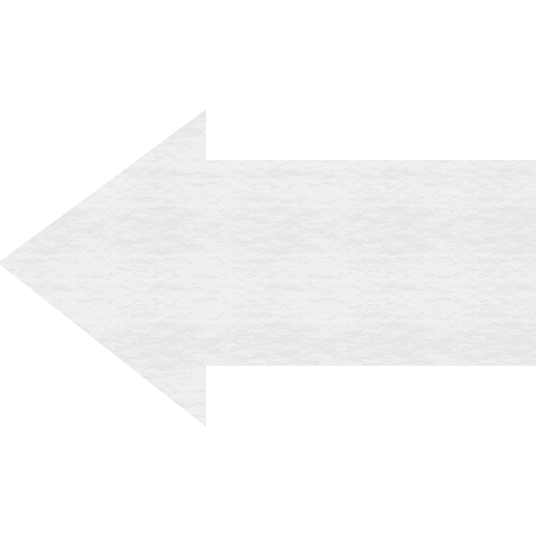 White Arrow Icon on Transparent Background Vector Illustration