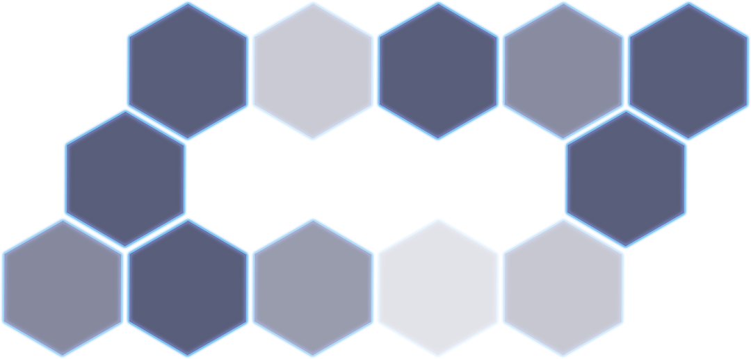 Transparent Hexagonal Frame with Blue Neon Glow - Download Free Stock Images Pikwizard.com