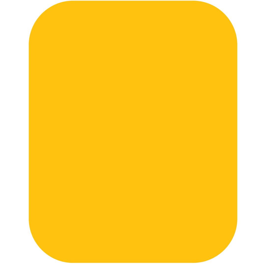 yellow rounded square isolated on transparent background with copy space - Download Free Stock Images Pikwizard.com