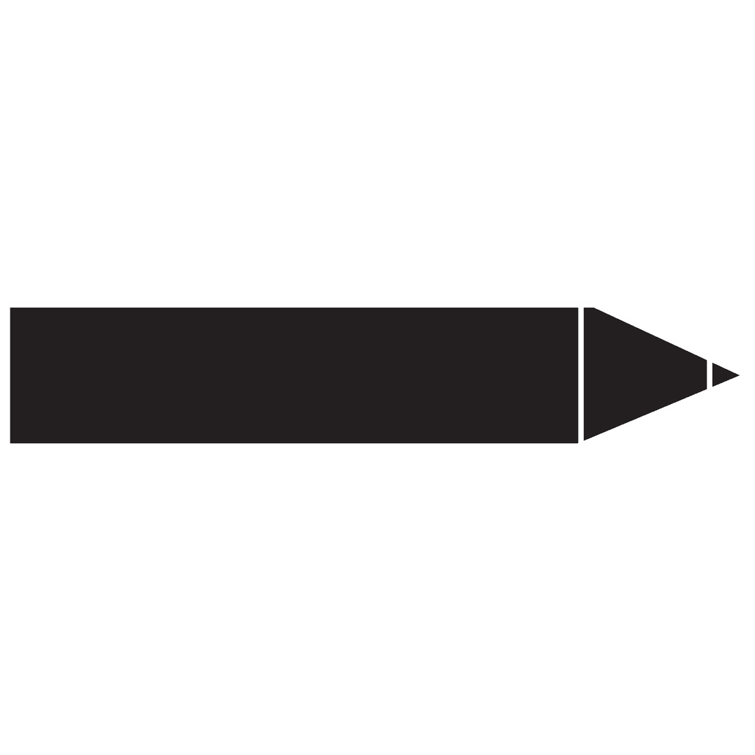 Black Pencil Icon on Transparent Background for Digital Design
