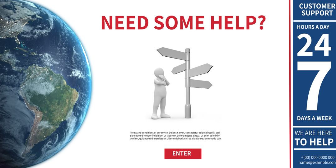 Customer support guidance with decision-making assistance