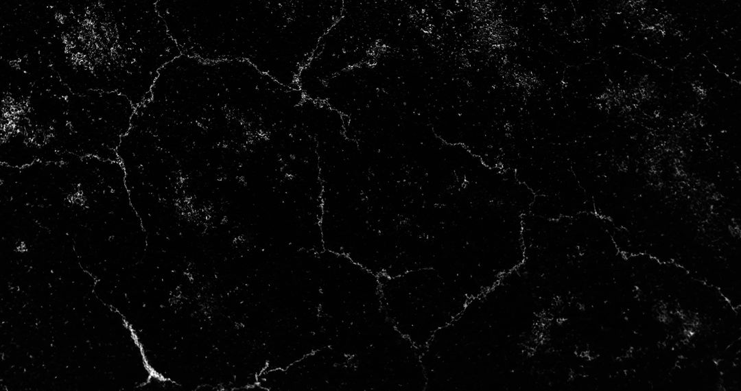 Abstract Moving Shapes on Black Cracked Background