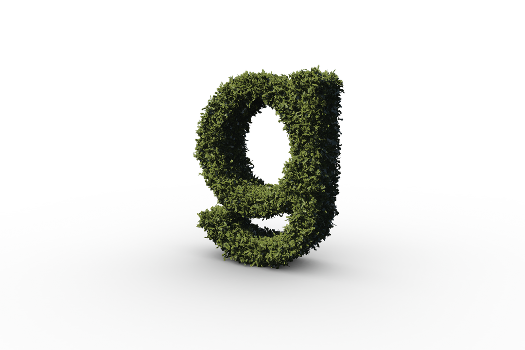 Creative Letter G Shaped from Greenery and Transparent Leaves - Download Free Stock Images Pikwizard.com