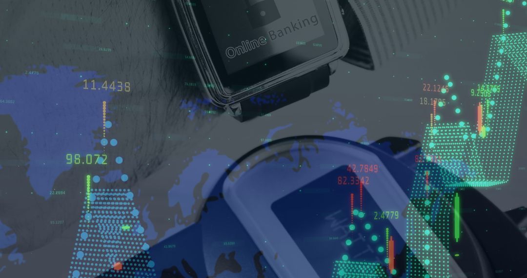 Digital Financial Data Overlay on Electronic Payment System