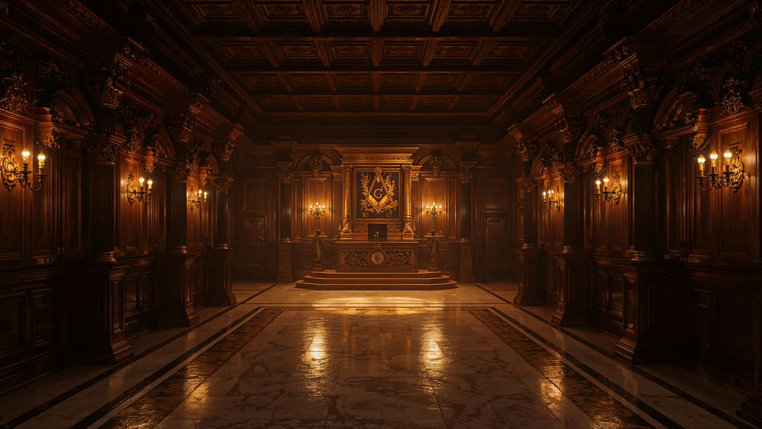 Historic Masonic Lodge with Grand Illumination