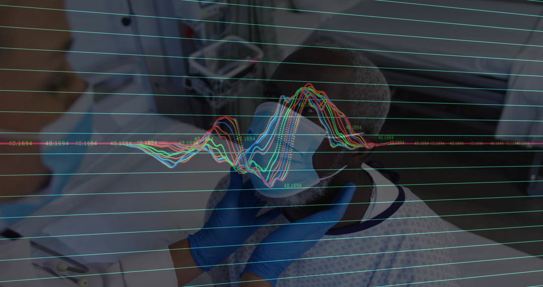 Healthcare Professional Conducting High-Tech Diagnostic Scan in Clinic