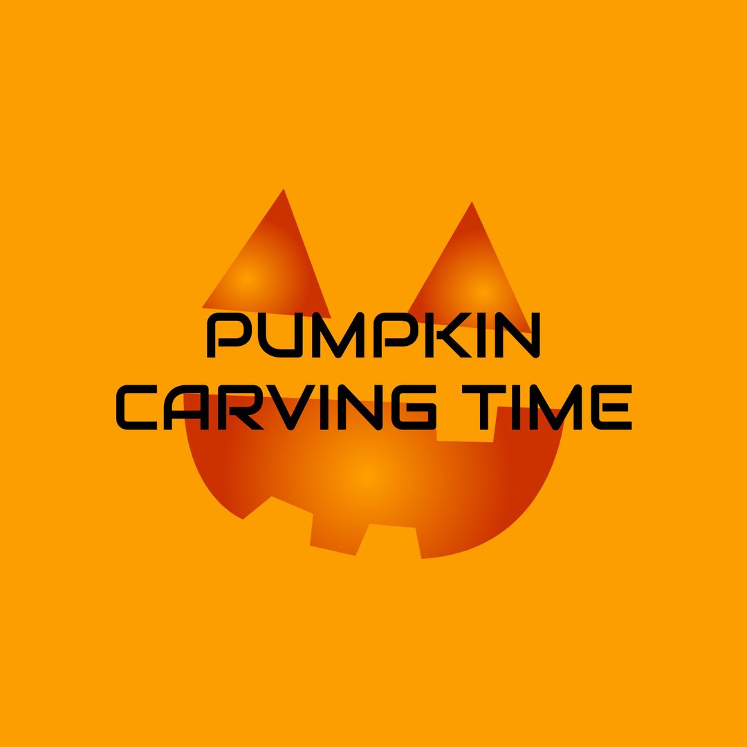 Digital Pumpkin Carving Design for Halloween Celebrations