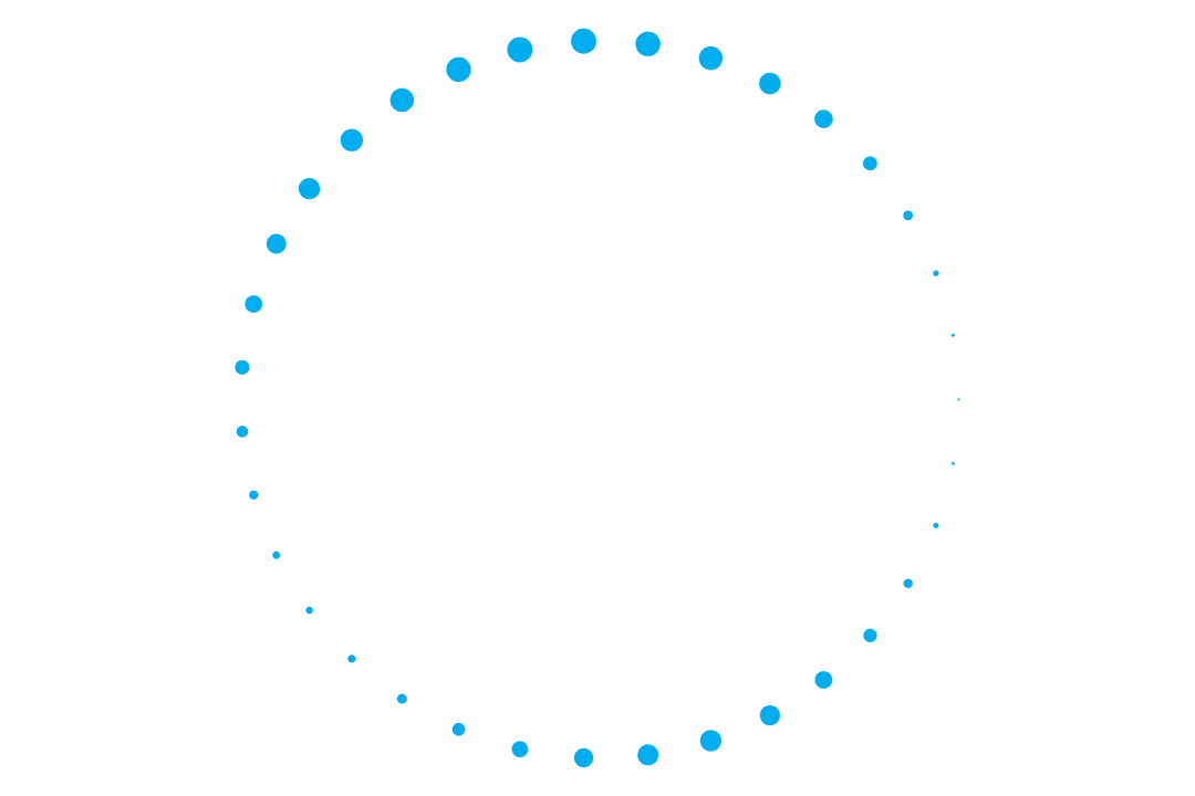 Circular Pattern of Blue Dots with Transparent Background and Copy Space - Download Free Stock Images Pikwizard.com