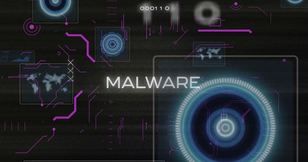 Advanced Cybersecurity Malware Warning Interface