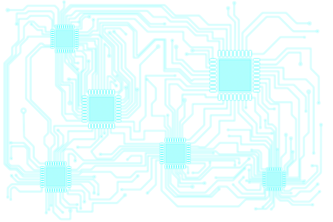 Transparent PNG Illustration of Blue Integrated Circuit Design - Download Free Stock Images Pikwizard.com