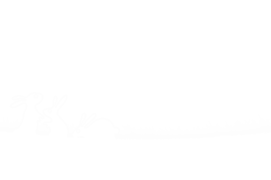 Digital Transparent Easter Rabbits Illustrating Tradition