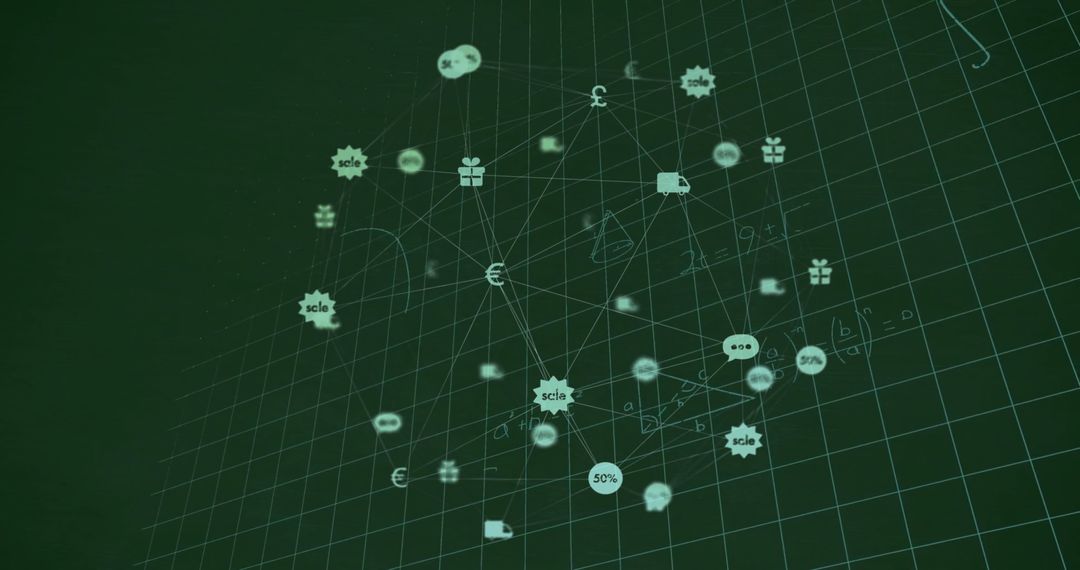 Digital Business Network with Mathematical Concepts