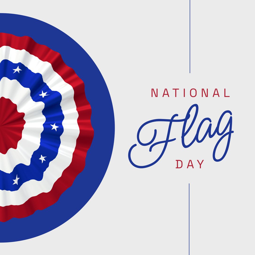 Bright Design Celebrating USA National Flag Day