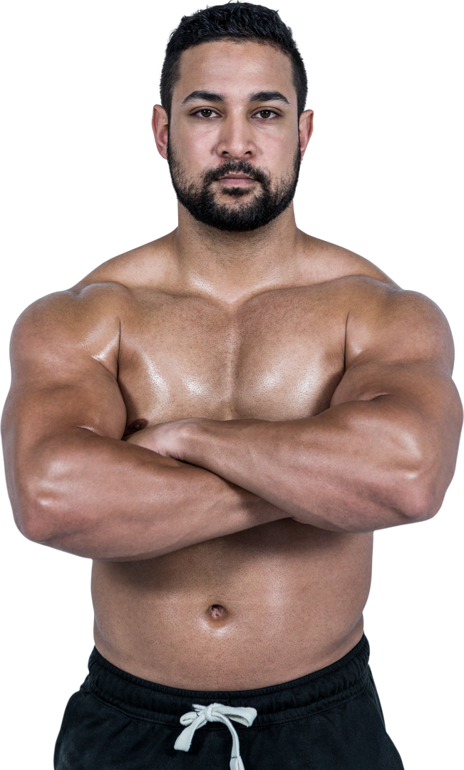 Strong Muscular Man Flexing on Transparent Background - Download Free Stock Images Pikwizard.com