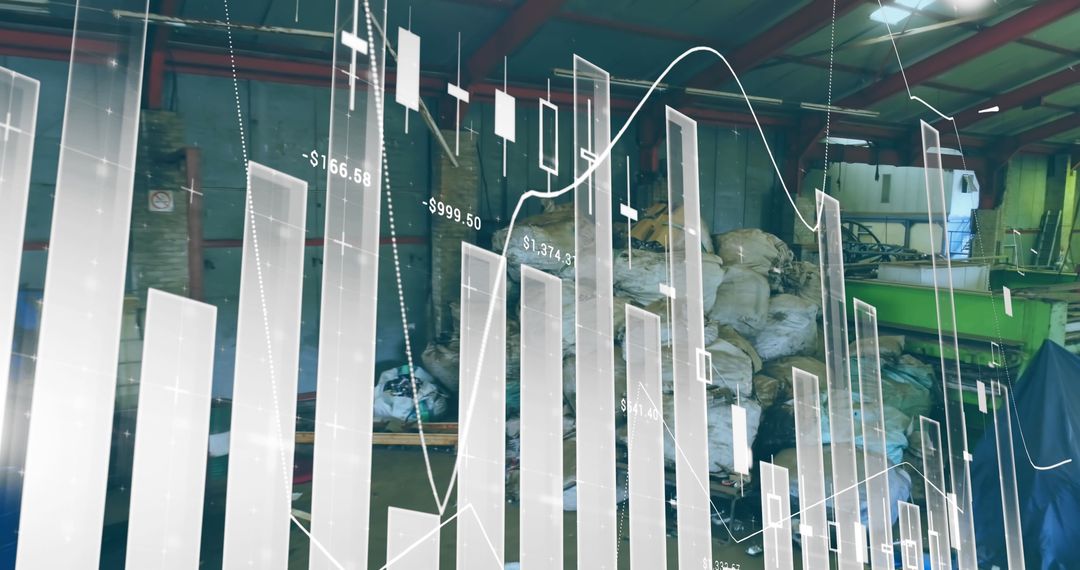 Warehouse Financial Analytics Displaying Supply Chain Data
