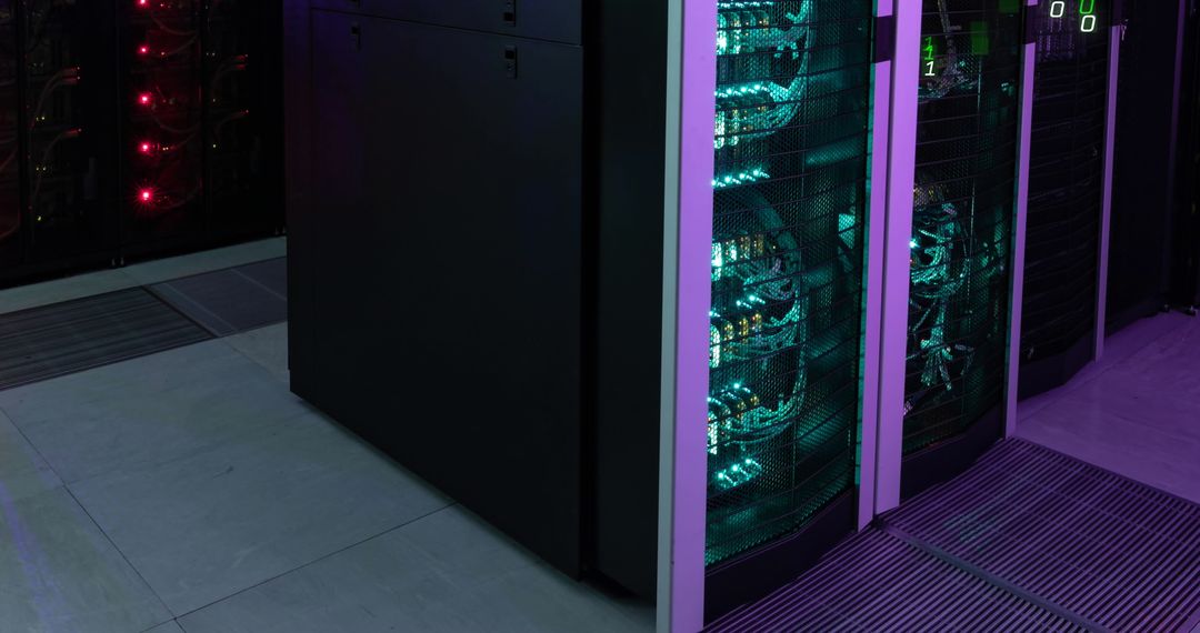 Modern data processing server with binary code interface