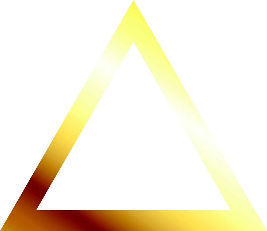 Transparent Geometric Gradient Triangle Design