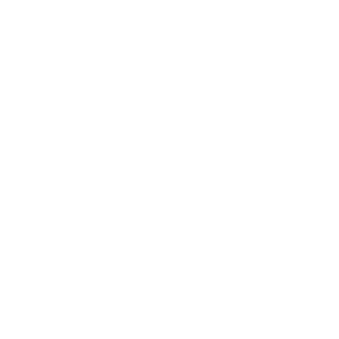 Stylized Crescent Moon Floating on Transparent Background