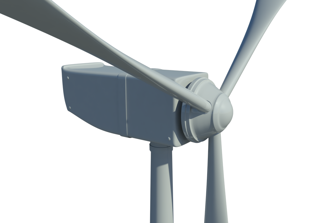 Detailed Transparent Wind Turbine Blades Showing Energy Efficiency - Download Free Stock Images Pikwizard.com