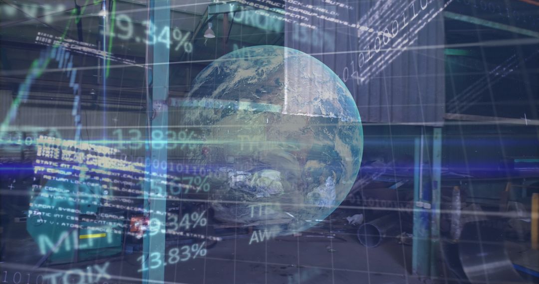 Global Data and Environmental Impact Visualization