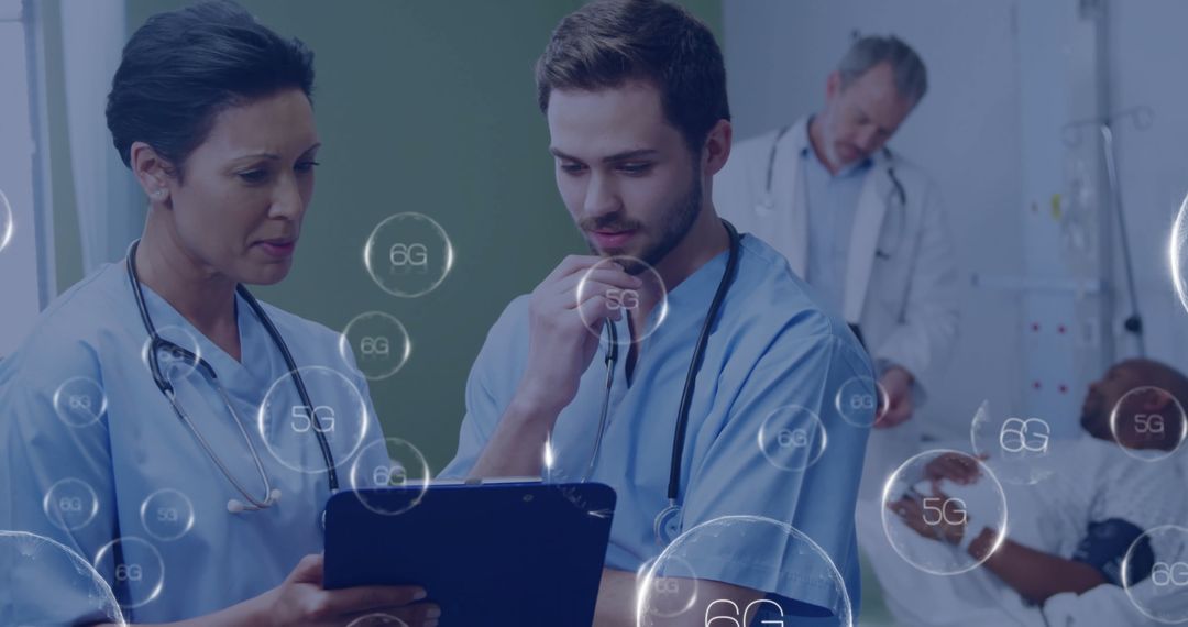 Healthcare Professionals Utilizing 6G Technology for Patient Care