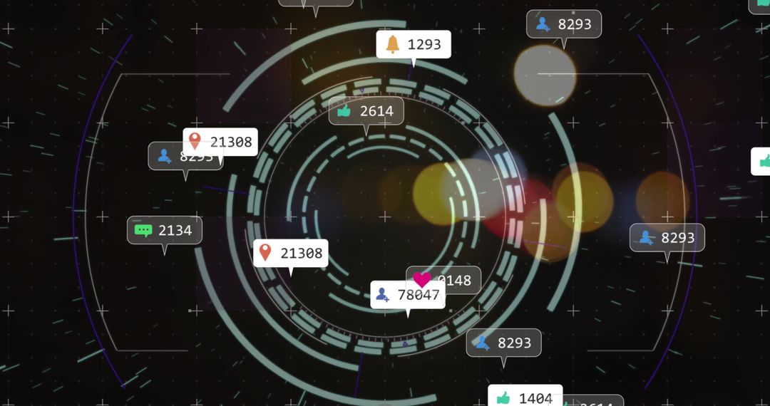 Virtual Data Analytics Interface with Social Indicators
