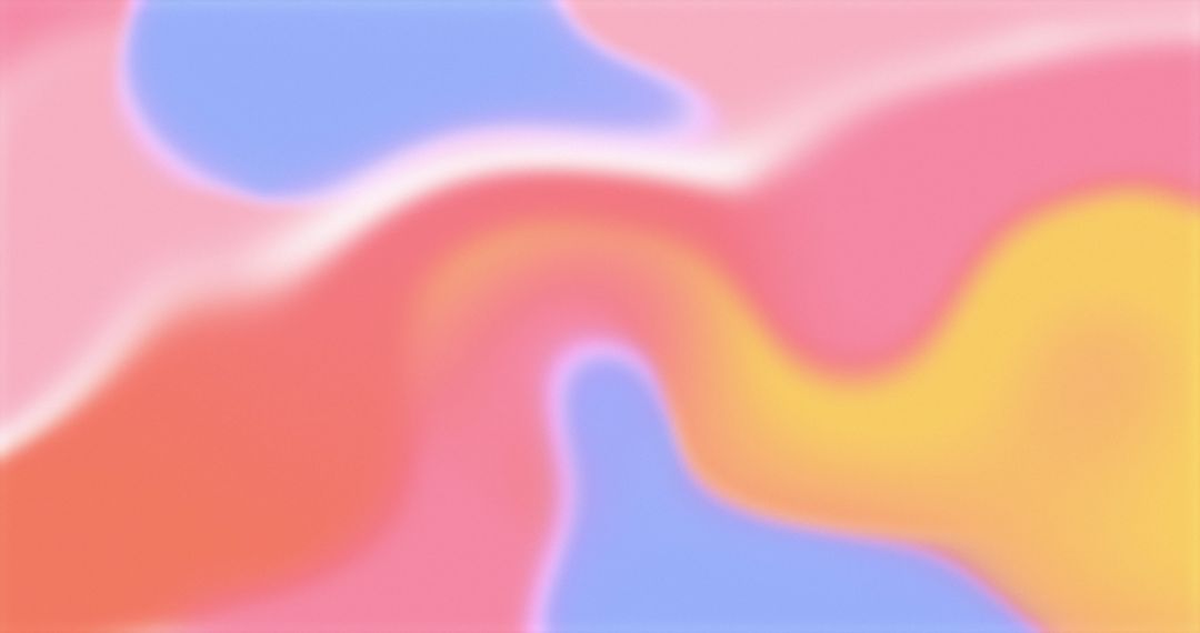 Colorful Gradient Abstract Background with Blurred Shapes