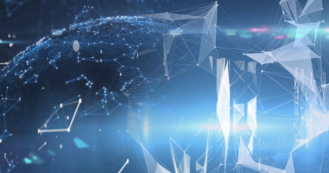 Futuristic global network interface and data connections