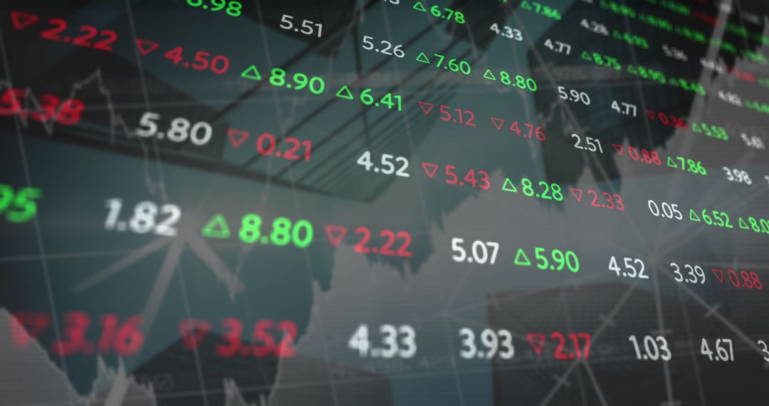 Stock Market Data Overlay on Urban Architecture