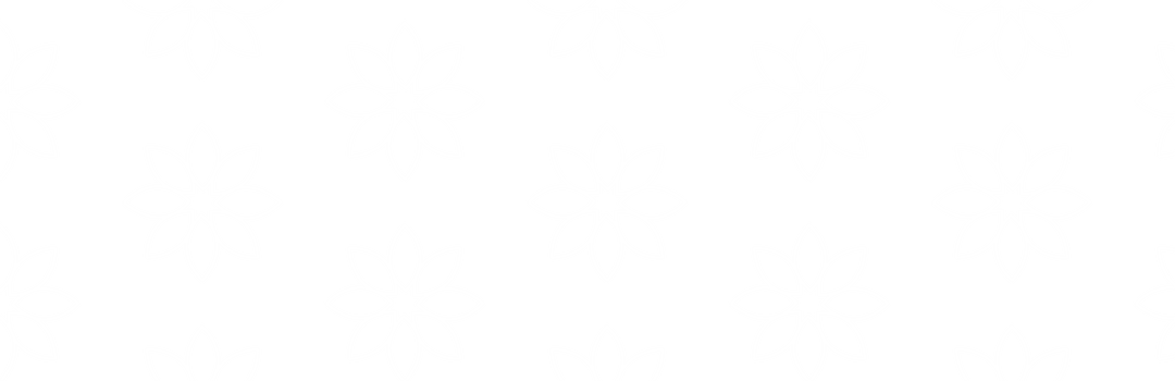 Seamless Transparent Floral Pattern on Black Background