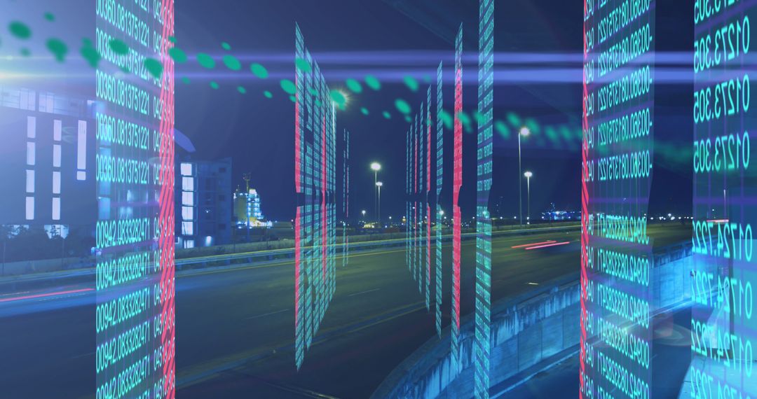 Advanced Data Processing Over Urban Nightscape