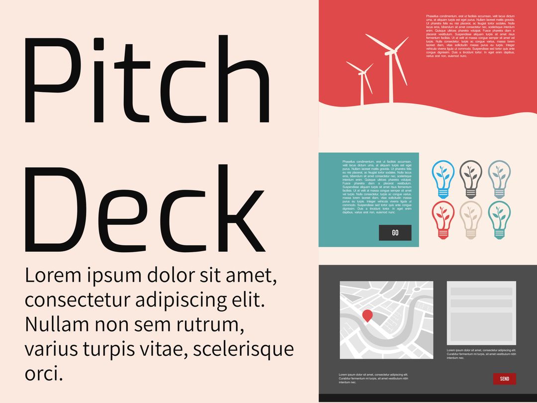 Professional Pitch Deck Template for Business Presentations