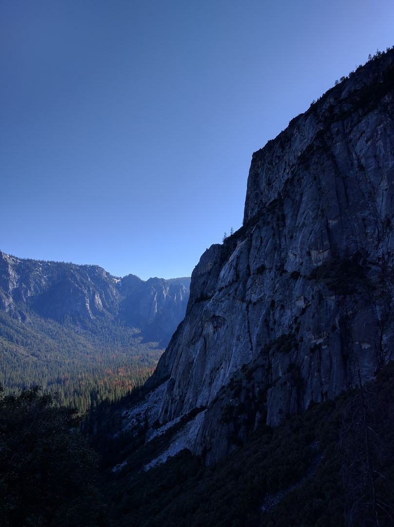 Majestic Mountain Landscape with Clear Blue Sky at Sunrise - Free Images, Stock Photos and Pictures on Pikwizard.com