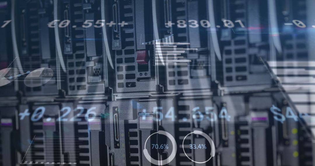 Data Processing with Diagrams in Modern Server Room