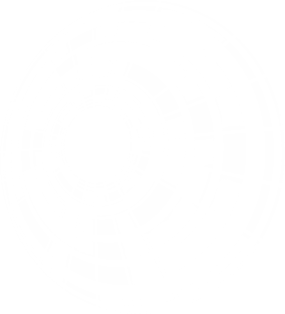 Abstract Geometric Circles with Transparent Background